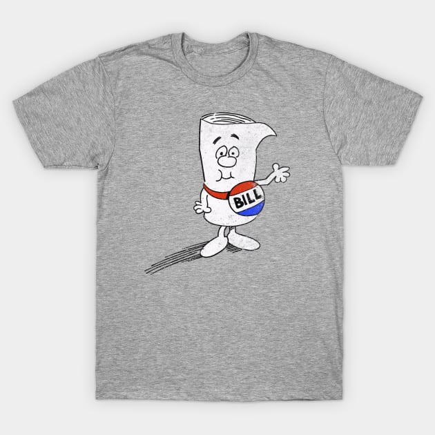 Bill - distressed T-Shirt by ThirteenthFloor